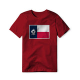 Texas Flag BBQ Grilling, Classic Cotton Tee