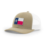 Texas Flag BBQ Grilling (Color), Snapback Hat