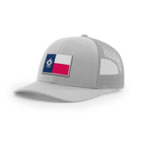 Texas Flag BBQ Grilling (Color), Snapback Hat