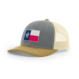 Texas Flag BBQ Grilling (Color), Snapback Hat