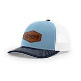Leather Logo, Snapback Hat