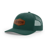 Leather Logo, Snapback Hat