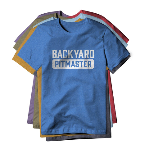 Backyard Pitmaster, Cotton/Poly Blend Tee