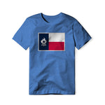 Texas Flag BBQ Grilling, Cotton/Poly Blend Tee