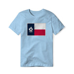 Texas Flag BBQ Grilling, Cotton/Poly Blend Tee