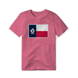 Texas Flag BBQ Grilling, Cotton/Poly Blend Tee