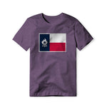 Texas Flag BBQ Grilling, Cotton/Poly Blend Tee