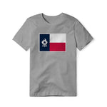 Texas Flag BBQ Grilling, Cotton/Poly Blend Tee