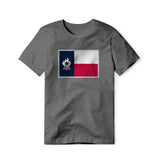 Texas Flag BBQ Grilling, Cotton/Poly Blend Tee