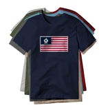 USA Flag BBQ Grilling, Classic Cotton Tee