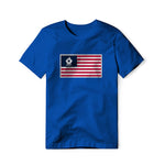 USA Flag BBQ Grilling, Classic Cotton Tee