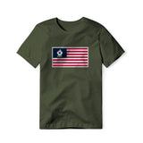 USA Flag BBQ Grilling, Classic Cotton Tee