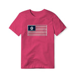 USA Flag BBQ Grilling, Classic Cotton Tee