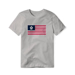 USA Flag BBQ Grilling, Classic Cotton Tee