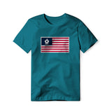 USA Flag BBQ Grilling, Classic Cotton Tee