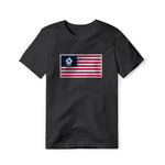 USA Flag BBQ Grilling, Classic Cotton Tee