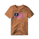 USA Flag BBQ Grilling, Cotton/Poly Blend Tee