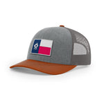 Texas Flag BBQ Grilling (Color), Snapback Hat