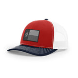 Texas Flag BBQ Grilling (BW), Snapback Hat