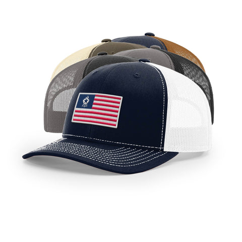 USA Flag BBQ Grilling, Snapback Hat