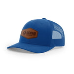 Leather Logo, Snapback Hat