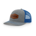 Leather Logo, Snapback Hat