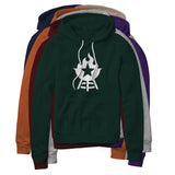 Icon (White), Fleece Hoodie