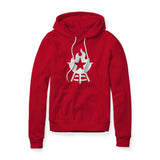 Icon (White), Fleece Hoodie