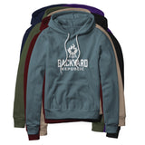 Logo (White), Fleece Hoodie