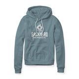 Logo (White), Fleece Hoodie