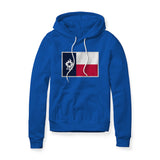Texas Flag BBQ Grilling, Fleece Hoodie