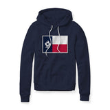 Texas Flag BBQ Grilling, Fleece Hoodie