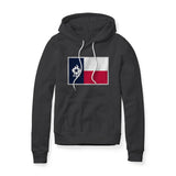 Texas Flag BBQ Grilling, Fleece Hoodie