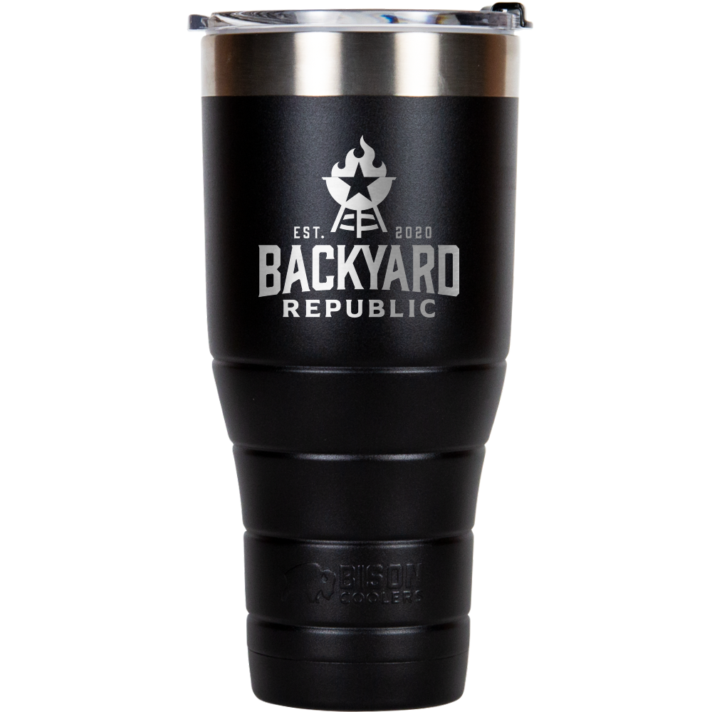 Red 32 oz Bison Tumbler